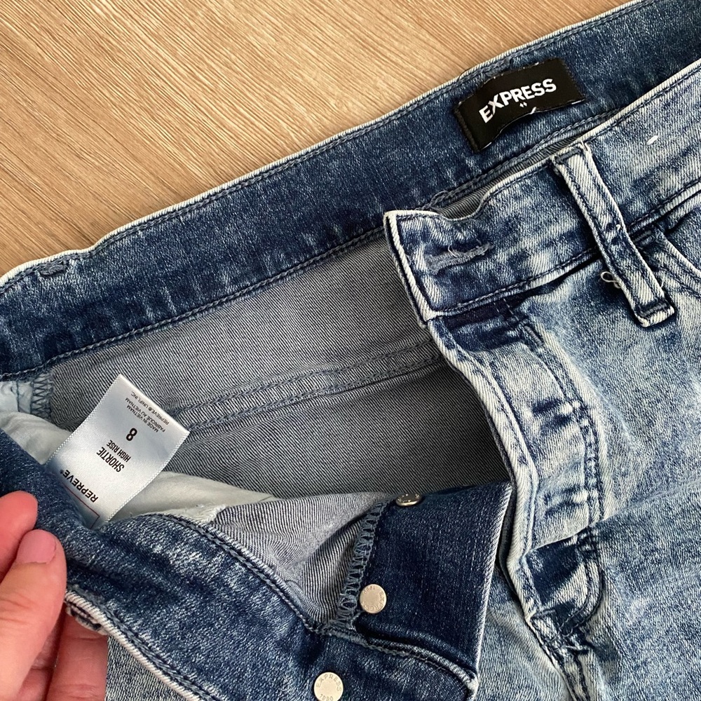Blue Jean Shorts